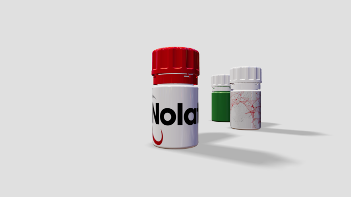 Webpackaging World's 3D Promo: Nolato's Cerbo Solid Z 50ml Container